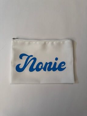 Personalized Cosmetic Bag - Gift - New! Made to order with the name of choice